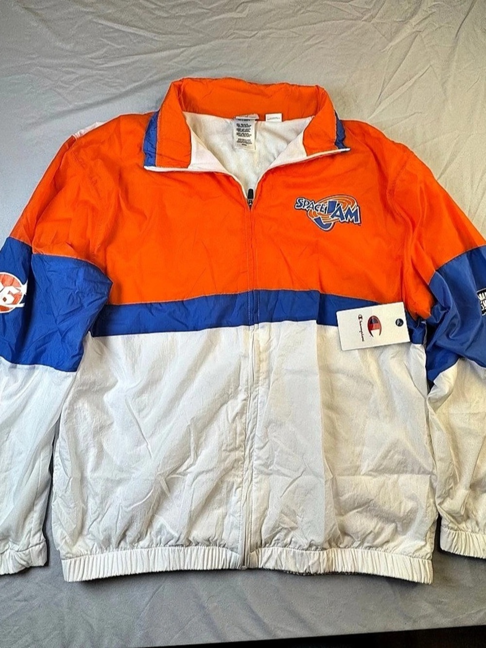 Champion x Space Jam March Madness Windbreaker Jacket Space Jam March Madness